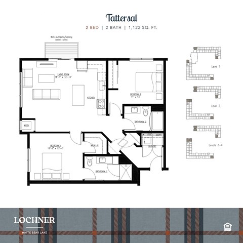 the floor plan of the condo